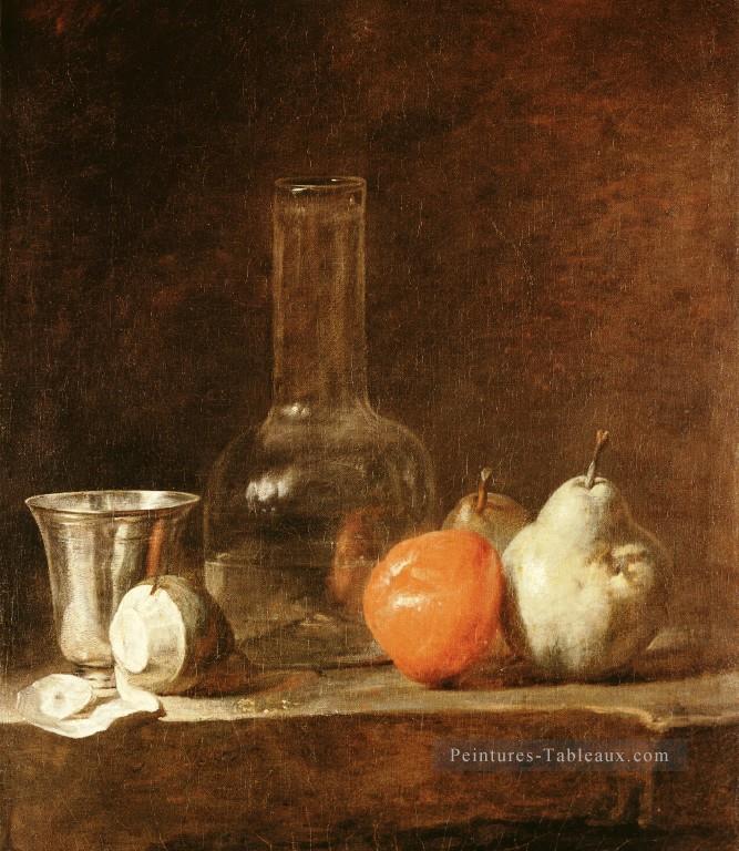 Toujours Nature morte Jean Baptiste Simeon Chardin Peintures à l'huile